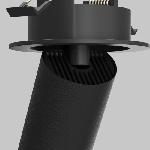 Светильник точечный Artisan C081CL-01-GU10-B Maytoni чёрный 1 , основание чёрное в стиле современный хай-тек трубочки фото 7