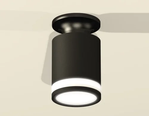 Светильник накладной Techno spot XS6302113 Ambrella light чёрный 1 лампа, основание чёрное в стиле современный круглый фото 3