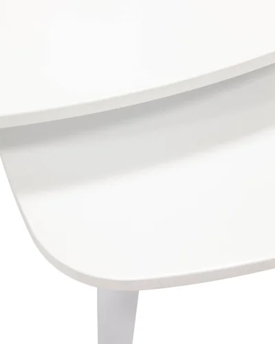 Набор журнальных столиков Агата 80 и 60 см УТ000001802 Stool Group столешница белая из мдф фото 3