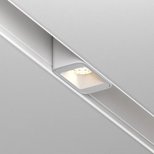 Трековый светильник LED Magnetic track system Exility TR100-2-2W3K-S-W Maytoni для шинопроводов серии Magnetic track system Exility белый фото 4