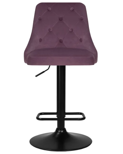 Стул барный набор 2 шт. SET-2 5021_BlackBase-LM JOSEPH BLACK, цвет сиденья пудрово-сиреневый велюр (MJ9-52), цвет основания черный Dobrin, /велюр, ножки/металл/чёрный, размеры - 890*1100***480*540 фото 6 Стул барный набор 2 шт. SET-2 5021_BlackBase-LM JOSEPH BLACK, цвет сиденья пудрово-сиреневый велюр (MJ9-52), цвет основания черный Dobrin, /велюр, ножки/металл/чёрный, размеры - 890*1100***480*540 фото 6