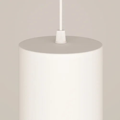 Светильник подвесной LED Orlo P085PL-12W3K-W Maytoni белый на 1 лампу, основание белое в стиле современный хай-тек трубочки фото 13