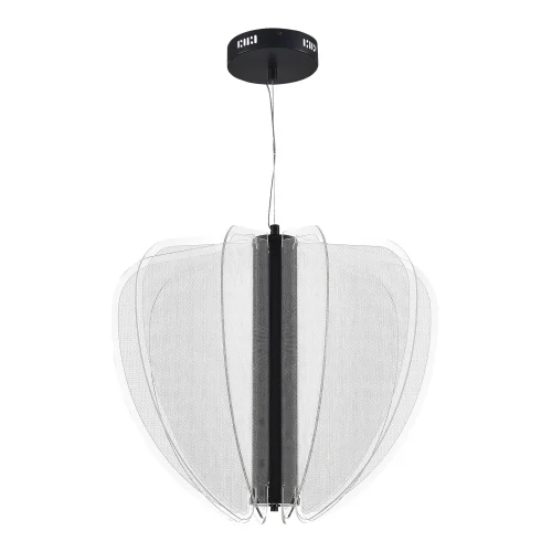 Светильник подвесной LED Fesale SL6509.403.01 ST-Luce прозрачный 1 лампа, основание чёрное в стиле современный  фото 2