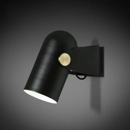 Бра Carronade 101388-26 ImperiumLoft чёрный на 1 лампа, основание чёрное в стиле современный  фото 2