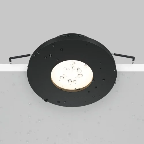 Светильник точечный Stark DL083-01-GU10-RD-B Maytoni чёрный 1 лампа, основание чёрное в стиле современный  фото 4