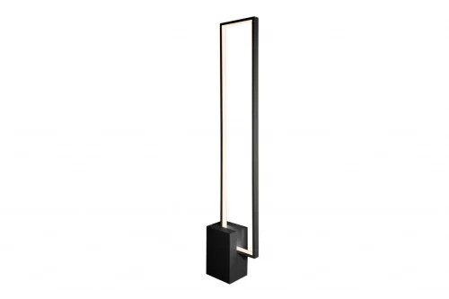 Торшер LED Edge 9109-1-L BK iLedex чёрный на 1 лампу, основание чёрное в стиле современный хай-тек фото 3