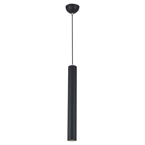 Светильник подвесной LED Cornville LSP-8111 Lussole чёрный 1 лампа, основание чёрное в стиле модерн трубочки