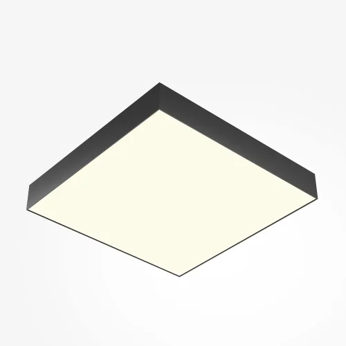 Светильник потолочный LED Zon C032CL-45W3K-SQ-B Maytoni белый на 1 лампу, основание чёрное в стиле современный фото 5