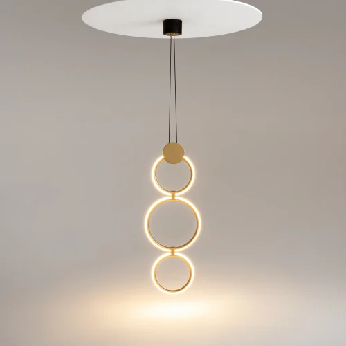 Светильник подвесной LED Link MOD357PL-L20BS3K Maytoni латунь на 1 лампу, основание латунь в стиле современный минимализм арт-деко фото 13