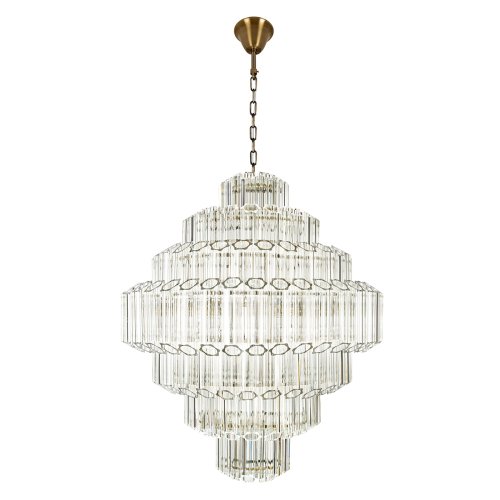 Люстра подвесная Селебрейшн / Celebration 10579/800 Clear LOFT IT прозрачная на 27 ламп, основание бронзовое в стиле современный Люстра подвесная Селебрейшн / Celebration 10579/800 Clear LOFT IT прозрачная на 27 ламп, основание бронзовое в стиле современный