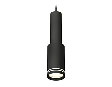 Светильник подвесной XP8162001 Ambrella light белый 1 лампа, основание чёрное в стиле хай-тек 