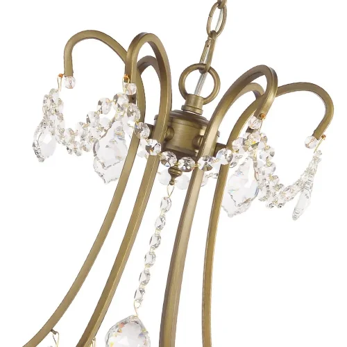 Люстра подвесная Prato E 1.1.6.600 A Arti Lampadari без плафона на 7 ламп, основание бронзовое в стиле классический  фото 2