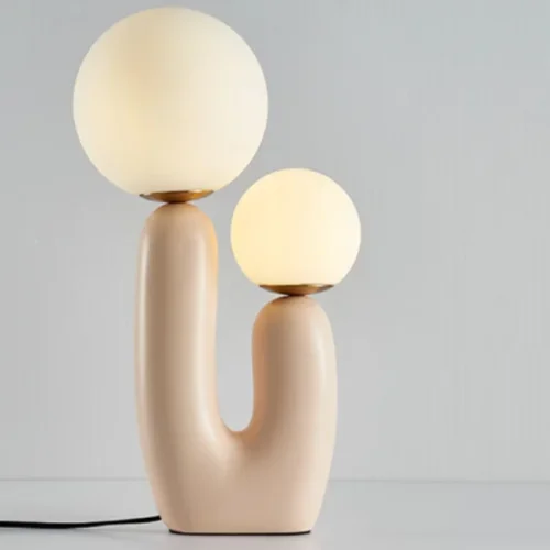 Торшер Oo Flor Lamp Green 214524-26 ImperiumLoft белый на 6 ламп, основание зелёное в стиле современный фото 9