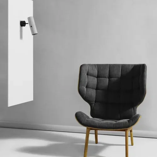 Настенный светильник BRUT WALL 211942-26 ImperiumLoft серый на 1 лампу, основание чёрное в стиле современный фото 14