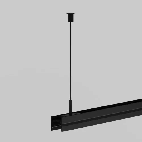 Гибкий подвес для уличной трековой системы Exility IP O-TR001-PB-H2M Maytoni чёрный в стиле современный хай-тек для светильников серии Exility IP exility ip уличная фото 6 Гибкий подвес для уличной трековой системы Exility IP O-TR001-PB-H2M Maytoni чёрный в стиле современный хай-тек для светильников серии Exility IP exility ip уличная фото 6