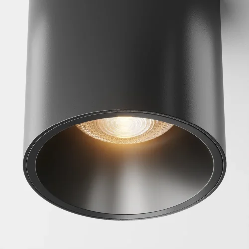 Светильник накладной Alfa LED C064CL-L12B3K-D Maytoni чёрный 1 лампа, основание чёрное в стиле современный хай-тек круглый фото 2