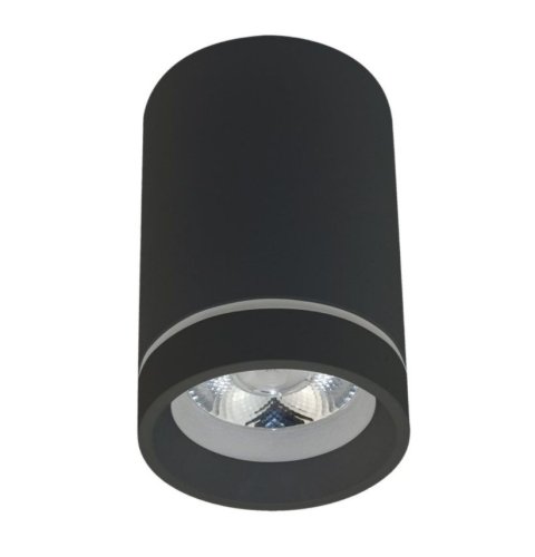 Светильник накладной LED Edda APL.0054.19.10 Aployt  1 лампа, основание чёрное в стиле хай-тек современный круглый