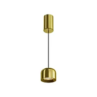 Светильник подвесной LED Comfy P113-L12-3K-BS Maytoni латунь на 1 лампу, основание латунь в стиле современный хай-тек 