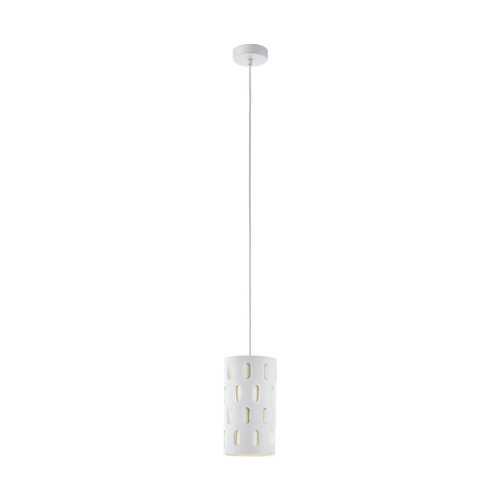 Светильник подвесной Ronsecco 98275 Eglo белый 1 лампа, основание белое в стиле современный 