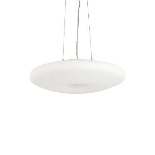 Люстра подвесная GLORY SP3 D50 Ideal Lux белая на 3 лампы, основание никель в стиле современный  фото 2