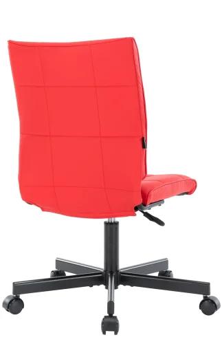 Операторское кресло EP-300 Экокожа Красный EP 300 PU Red Everprof, красный/экокожа, ножки//, размеры - 840*955***430* фото 2