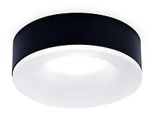 Светильник точечный TN3332 Ambrella light белый 1 лампа, основание чёрное в стиле хай-тек модерн 