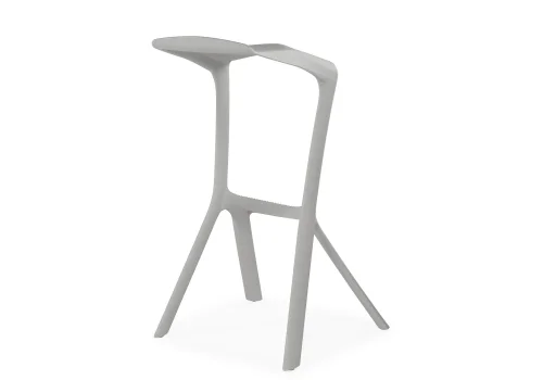 Барный стул Mega grey 15698 Woodville, /, ножки/пластик/серый, размеры - ****500*430 фото 4