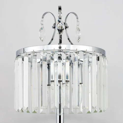 Настольная лампа Инга CL335831 Citilux прозрачная 3 лампы, основание хром металл в стиле современный  фото 4