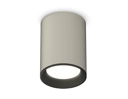 Светильник накладной Techno spot XS6314002 Ambrella light серый 1 лампа, основание серое в стиле современный круглый