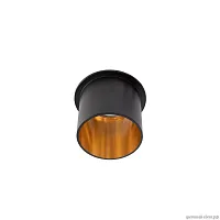 Светильник точечный Limit 10343/B Black Gold LOFT IT чёрный золотой 1 лампа, основание чёрное в стиле современный хай-тек круглый