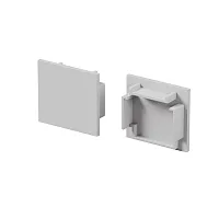 Комплект заглушек (для профиля 25×22) 2 шт., ALM-2522-S-EC 642065 Maytoni цвет LED K, световой поток Lm