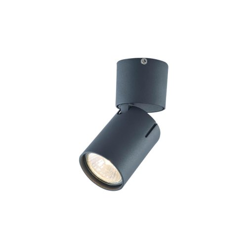 Светильник накладной Carrisi VL8067S01 Vele Luce чёрный 1 лампа, основание чёрное в стиле хай-тек круглый фото 2