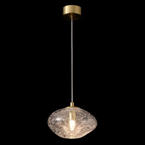 Светильник подвесной FORMLESS SP1 TRANSPARENT Crystal Lux прозрачный на 1 лампу, основание золотое в стиле современный выдувное Светильник подвесной FORMLESS SP1 TRANSPARENT Crystal Lux прозрачный на 1 лампу, основание золотое в стиле современный выдувное