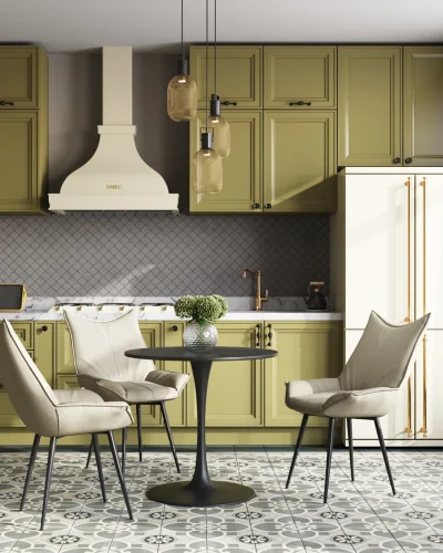 Стол Tulip, 80х80, черный УТ000036057 Stool Group столешница чёрная из мдф фото 5