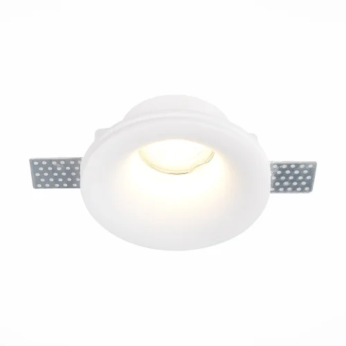 Светильник точечный St252–254 Gypsum ST254.318.01 ST-Luce белый 1 лампа, основание белое в стиле современный хай-тек для затирки фото 3