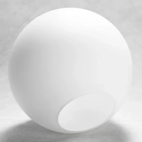 Люстра подвесная Seneca GRLSP-8176 Lussole белая на 24 лампы, основание чёрное в стиле современный шар фото 6