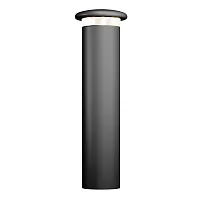 Парковый светильник LED Grip O460FL-L10GF3K1 Maytoni уличный IP54 графит на 1 лампу, плафон графит в стиле современный хай-тек LED