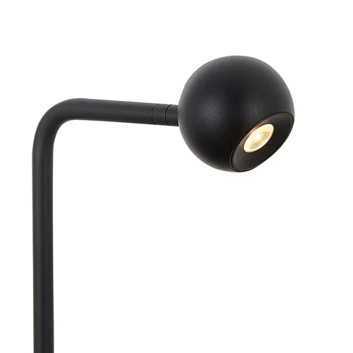 Настольная лампа LED Eyes 7510 Mantra чёрная 1 лампа, основание чёрное металл в стиле хай-тек современный  фото 3