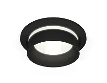 Светильник точечный Techno spot XC6513061 Ambrella light чёрный 1 лампа, основание чёрное в стиле хай-тек современный круглый