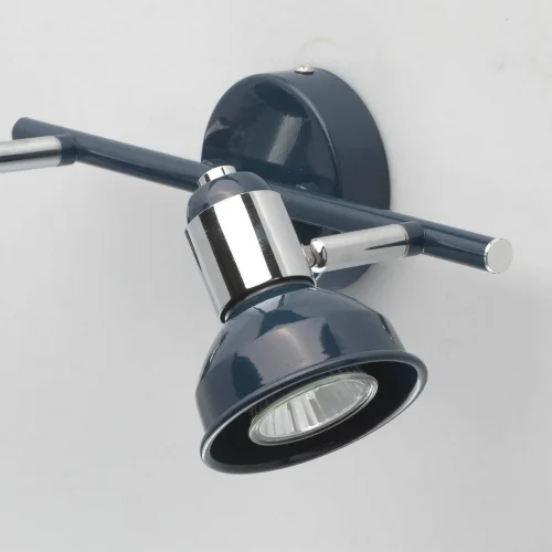 Спот с 2 лампами Хоф 552020802 MW-Light синий GU10 в стиле современный  фото 8