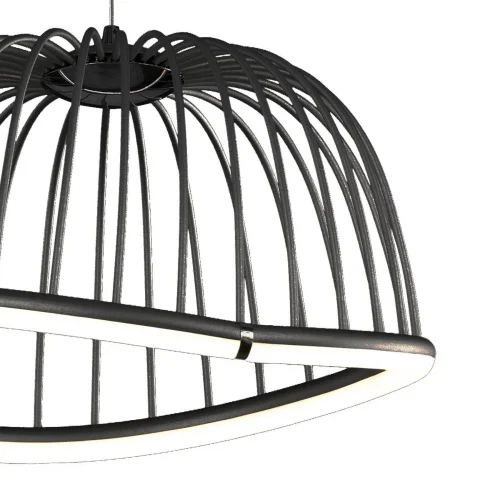 Светильник подвесной LED Celeste 6685 Mantra чёрный 1 лампа, основание чёрное в стиле современный хай-тек  фото 4