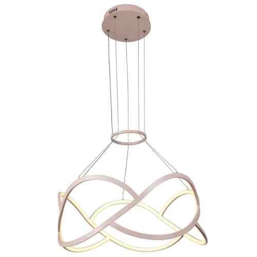 Люстра подвесная Loomy 2510-6P Favourite розовая на 1 лампу, основание розовое в стиле современный 