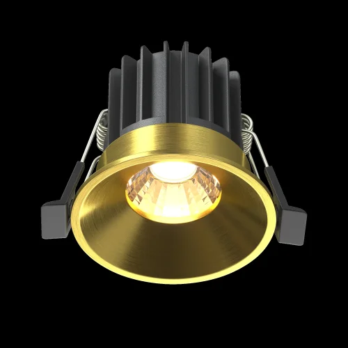Светильник точечный LED Round DL058-7W3K-BS Maytoni латунь на 1 лампу, основание латунь в стиле современный фото 10