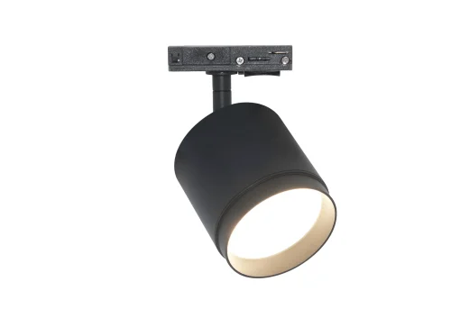 Трековый светильник Single phase track system Unity TR088-1-GX53-B Maytoni чёрный для шинопроводов серии Single phase track system Unity чёрный фото 2