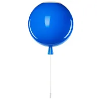 Светильник потолочный Balloon 5055C/S blue LOFT IT синий 1 лампа, основание синее в стиле 10078 шар