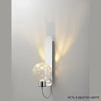 Бра LED BELLA AP1 CHROME Crystal Lux прозрачный на 1 лампу, основание хром в стиле современный 