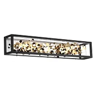 Бра LED Bild 5065/23WL Odeon Light золотой чёрный 1 лампа, основание чёрное в стиле современный лофт 