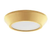 Светильник накладной LED Urbano 214734 Lightstar матовый золото золотой 1 лампа, основание матовое золото золотое в стиле современный хай-тек круглый