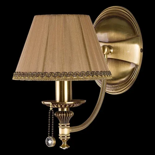 Бра Nico Abazur NIC-K-1(P/A) Kutek коричневый на 1 лампа, основание бронзовое в стиле классический  фото 3