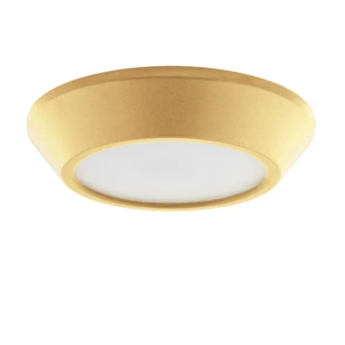 Светильник накладной LED Urbano 214734 Lightstar матовый золото золотой 1 лампа, основание матовое золото золотое в стиле современный хай-тек круглый